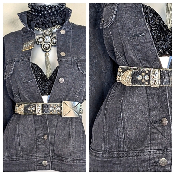 LEE Denim Relaxed Fit Button Down Cotton Blend & Spandex Jacket - Picture 1 of 15